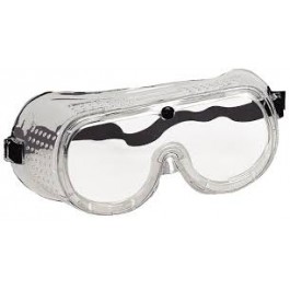 Защитные очки закрытого типа с прямой вентиляцией